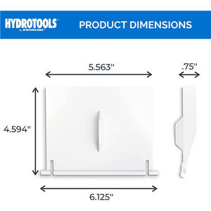 <span class=keywords><strong>Hayward</strong></span> Ground Swimming Pool 8926 <span class=keywords><strong>Skimmer</strong></span> Remplacement Baffle Porte de déversoir en plastique - Product Image 3