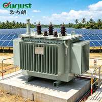 Transformateur triphasé immergé dans l'huile 30/0,4 kV pour postes de transformation de parcs industriels et alimentation électrique minière