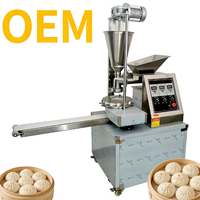 Machine à fabriquer des pains fourrés à la vapeur, neuve, pour restaurants, machine à faire des momos et des raviolis pour les commerces alimentaires, moteur inclus