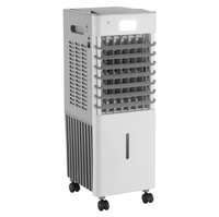 Refroidisseur d'air évaporatif portable YanTuo MY2030 à énergie solaire 30W, réservoir 15L, ventilateur DC rapide, lumière anti-moustiques LED, pour voiture et camping