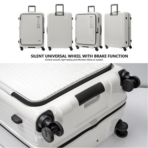 Ensemble de bagages à roulettes <span class=keywords><strong>LG</strong></span> Korean PC 100% aluminium avec fermeture éclair YKK et serrure TSA - Product Image 4