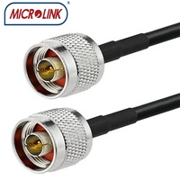 Assemblage de câble RF coaxial RG58 SMA mâle à N mâle pour extension d'antenne WiFi