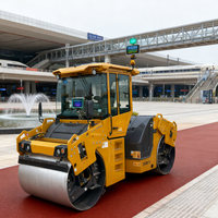 XD105TC Rouleau vibratoire tandem 10 tonnes, largeur de travail 2135 mm, 125 kW, compacteur d'asphalte à double tambour pour la construction routière