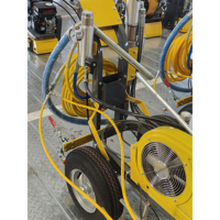 Potenciador de potencia líder en la industria y fácil de operar para máquina de señalización vial para línea de señalización vial de tipo elevado