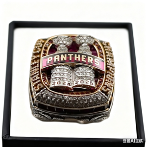 Ultimo Anello del Campionato di Hockey <span class=keywords><strong>Flori</strong></span> 2025, Gioiello in Lega, Accessorio Sportivo Premium - Product Image 4