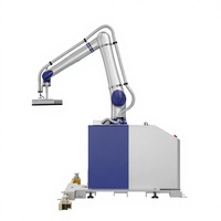 Paletizador PLC de 5 Ejes JINWEI DS-CR45, 45 kg, 1947 mm, Acero Inoxidable, CE UL, 8 Piezas/min, ISO 10218, para Operaciones Pesadas y Estables en Fábricas