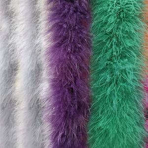 Tiras de Plumas de Pavo Coloridas y Ecológicas, Accesorios de Ropa Densos, Boas de Plumas Largas - Product Image 3