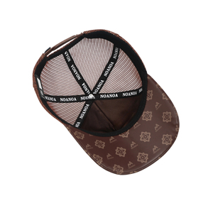 Casquette de camionneur en cuir à 5 panneaux personnalisée TcapChina, casquette de sport, casquette en maille - Product Image 6