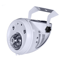 Lumière à boule magique encastrée et suspendue, double usage, stroboscope, laser rouge et vert 30mW, adapté aux salles de karaoké et aux salles de fête