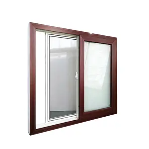 Y-TOP TOP Qualität Aluminium-Bekleidung hölzerne Fensterverkleidung hölzernes Fenster Aluminium-Bekleidung hölzernes Fenster mit Doppelglas