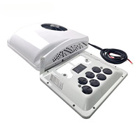 Nouvelle conception de climatiseur de toit 12V/24V AC pour camping-car, système de refroidissement silencieux à haute efficacité pour fourgonnette, camion, camping-car