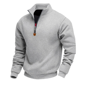 Cross-Border per la <span class=keywords><strong>felpa</strong></span> a maniche lunghe da <span class=keywords><strong>uomo</strong></span> con collo alto a maniche lunghe con collo alto pesante in stile americano - Product Image 3