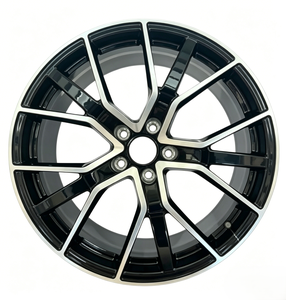 Nouvelles jantes en alliage d'aluminium forgé, design moderne, 19, 20, 21, 22 pouces, 5x112 PCD, face usinée noire, compatibles avec Audi A7 S4 S5 S6 RS4 RS5 RS6 Q7 - Product Image 1