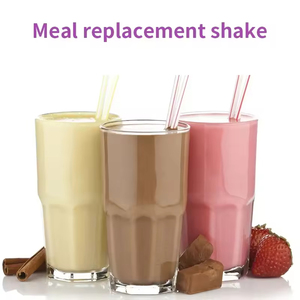 Sıcak Satış Süper Besinler Karışımı Bitki Bazlı Shake Tozu Düşük Kalorili Süper Besin Yemek Yerine Geçen Çilekli <span class=keywords><strong>Protein</strong></span> Shake - Product Image 3