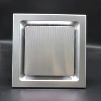 Ventilateur d'extraction de plafond électrique ZEHER OEM pour salle de bain, en ABS, 8 pouces, extraction d'air