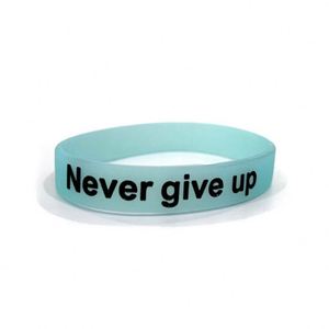 Bracelets personnalisés de haute qualité, bracelets en caoutchouc avec message ou logo, bracelet en silicone personnalisé, bracelet promotionnel - Product Image 6