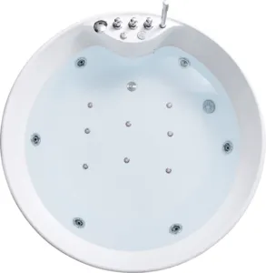 圆形独立式浴缸 1500毫米大型独立式浴缸出售