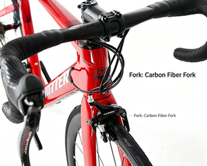 Bicicleta de Carretera R10 Ligera de Fibra de Carbono, 24 Velocidades, Ruedas de Aluminio, Frenos de Disco Hidráulicos, Asiento Ergonómico R10 C - Product Image 2