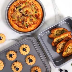 Macron Patisserie Poele A Viande 8X30 <span class=keywords><strong>Mini</strong></span> Moule Flan Moules Tartes Essayer Une Tarte Lingot D'Or Avec Couvercle Gateau De Lune - Product Image 5