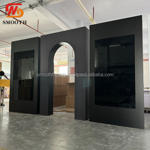 Fondo Acrílico Negro Personalizado para Bodas, Decoración de Pared para Escenario, Arco Acrílico para Entrada de Cumpleaños, Decoración para Eventos - Product Image 3