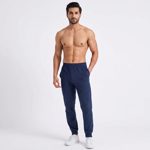 2026 Latest Designs Men's Quick Dry Sports <b>Trousers</b> Classic Polyester Running Pants with Pocket Lightweight Thickness - Product Image 1