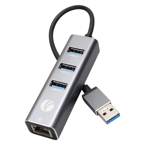 Vcom 5Gbps truyền dữ liệu USB <span class=keywords><strong>Hub</strong></span> 4 cổng USB3.0 Loại A để RJ45 10/100/1000Mbps bên ngoài Mạng LAN Adapter - Product Image 3