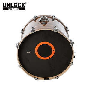 UNLOCK E-Drums 2025 Edición Limitada Amarilla, Set de Batería Eléctrica Profesional |   Compatible con todo tipo de dispositivos, malla silenciosa, madera de lujo - Product Image 6