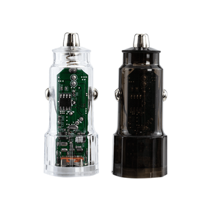 Visible Circle Electric Fast Car Charger QC 3,0 PD 20 W <span class=keywords><strong>2</strong></span> puertos Cargadores de coche Teléfono móvil - Product Image 1