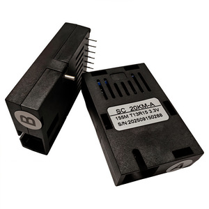 Module optique monomode Shengdawei 1x9 SC 20KM 155M T13R15 3.3V, paire d'adaptateurs fibre optique - Product Image 1