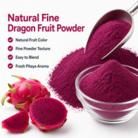 Roze Drakenvruchtpoeder Pitaya Poeder Natuurlijk Fruitpoeder Drank Bakken Private Label OEM ODM Groothandel Leverancier Fabriek