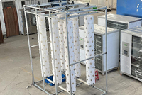 Système de culture hydroponique commercial en tour rotative avec moteur à engrenages pour l'agriculture intelligente et la culture verticale aéroponique de légumes de haute performance