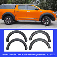 Kit de carrosserie complet en ABS pour GWM Poer Pickup Black Warrior, installation facile, fabriqué à Anhui, Chine, kit de garnitures décoratives extérieures