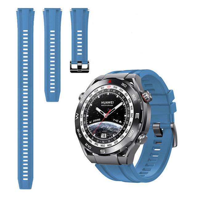 New Breathable Quick Release Sport Watchband Silicone Strap Waterproof Smart Bracelet for Ultimate