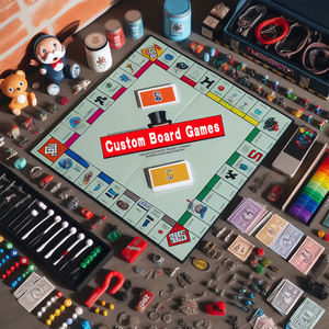 Jeu de société en gros Pièces personnalisées Accessoires Bunch print adulte party drinking board game - Product Image 5