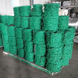 รั้วลวดตาข่ายสังกะสีแบบมีขอบคมทำจากลวดม้วนรั้วทำจากลวดเหล็กที่ทนทาน - Product Image 3