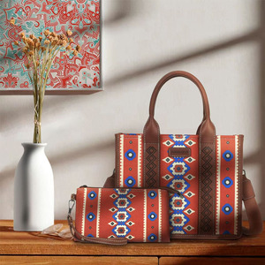 Chaud à la mode grands sacs pour femmes mode haute capacité <span class=keywords><strong>toile</strong></span> sac fourre-tout dames sacs à main bandoulière deux tailles épaule sac à main - Product Image 1
