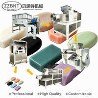 Machine à fabriquer du savon solide de haute qualité ZZBNT, presse à savon pour lessive, ligne de production de savon pour les toilettes