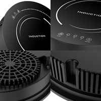 Cuisinière à induction solaire portable DC48V, table et encastrable pour camping-car, voyages en plein air, facile à utiliser