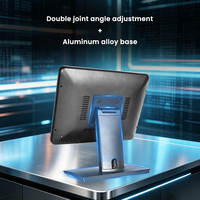 Monitor LCD/LED Industri Layar Sentuh Kapasitif USB Tahan Air Baru 15 Inci