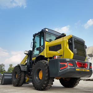 Promotion Chargeuse sur pneus mini 4x4 à direction pivotante, transmission hydrostatique, homologuée Stage V, pour manutention en verger, avec fourches à palettes, contrepoids et cabine - Product Image 4