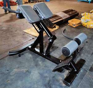 Appareil d'exercice pour le bas du dos Freeman Commercial Home Gym : <span class=keywords><strong>banc</strong></span> d'extension dorsale / chaise romaine - Product Image 2