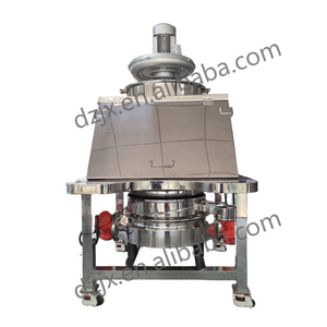 DZJX 50 كجم 25 كجم 20 كجم 15 كجم 10 كجم 5 كجم حقيبة المسحوق الإغراق محطة تفريغ آلة تغذية مع البناء في تهتز آلة غربلة - Product Image 4