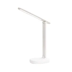 Hot selling LED Folding Metal Desk Lamp Clip Long Arm Dimming Table Lamp 3 Colors For Living Room Reading And Com