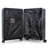 Nouvelle conception 2021 Valise carrée Valise de voyage Bagages à roulettes Valises rigides en PC Aluminium Valise à main