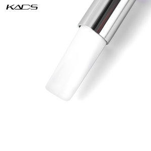 Pincel de Uñas de Doble Cabeza KADS, Mango Acrílico, Pincel de Silicona Suave de Doble Extremo para Esculpir, Grabar, Pintar - Product Image 4