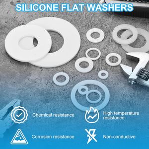Joint d'étanchéité en silicone de qualité alimentaire résistant à la chaleur, joint torique, rondelle plate en caoutchouc, vente en gros du fabricant OEM - Product Image 5