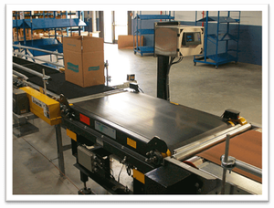 Bande transporteuse en <span class=keywords><strong>PVC</strong></span> noir résistante à l'usure pour le tri par poids - Product Image 2