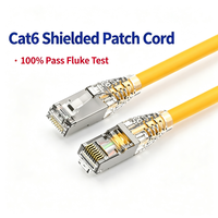 OEM ODM 工厂 Cat6 屏蔽千兆以太网跳线 FTP STP SFTP UTP 铝箔 RJ45 8P8C 100% 通过测试