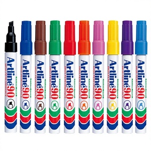 Pennarelli <span class=keywords><strong>Artline</strong></span> Original Factory EK-70 con Punta Tonda, Cancellabili a Secco e a Umido, Larghezza di Scrittura 2-5mm, Set di Colori - Product Image 3