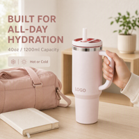 Bouteille d'eau en acier inoxydable en gros, logo personnalisé, cyclisme, randonnée, isolation sous vide, sans BPA, OEM ODM